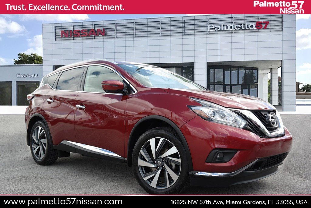 Used 2018 Nissan Murano For Sale Miami Fl P168756